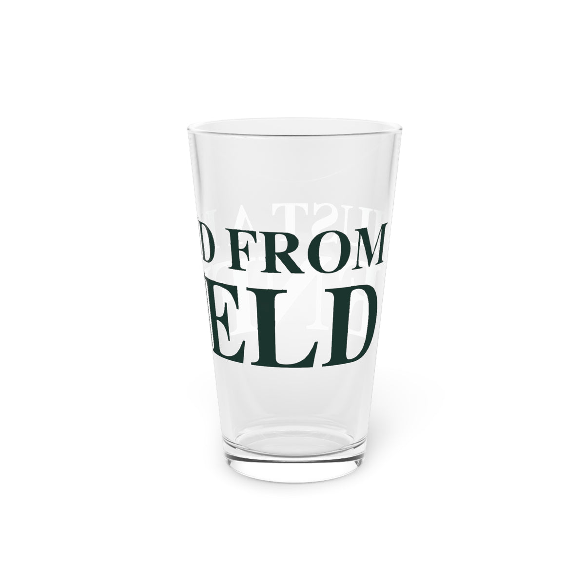 Just a kid from Enfield Pint Glass, 16oz