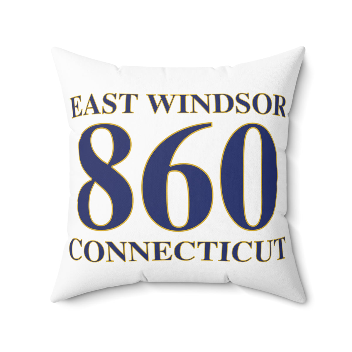 East Windsor 860 Connecticut Polyester Square Pillow