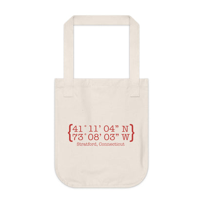 Stratford Coordinates Organic Canvas Tote Bag
