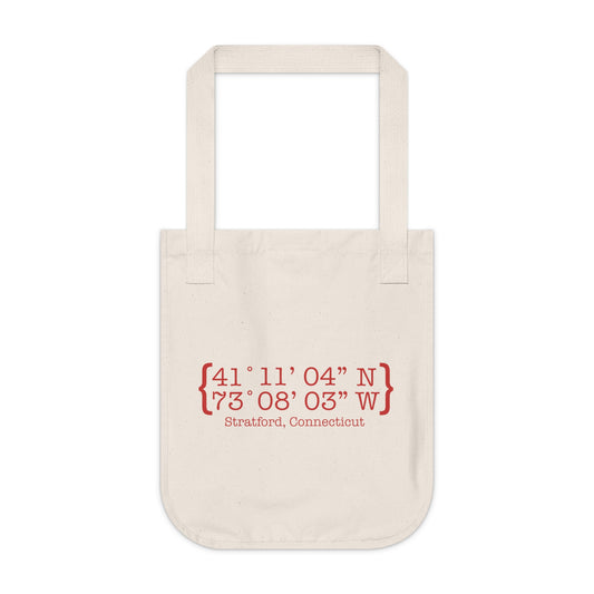 Stratford Coordinates Organic Canvas Tote Bag