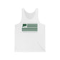 New Canaan Connecticut St Patrick’s Day Flag Unisex Jersey Tank Top