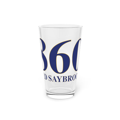 860 Old Saybrook Pint Glass, 16oz