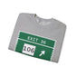 Vintage Merritt Parkway Exit 36 Sign Unisex Heavy Blend™ Crewneck Sweatshirt