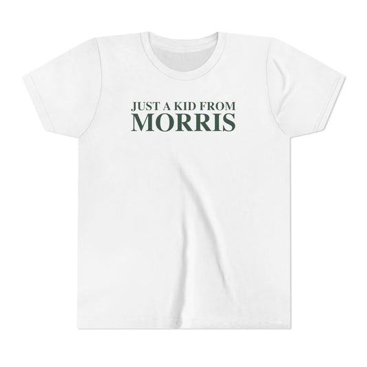 Just a kid from Morris Youth Short Sleeve T-Shirt