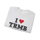 I Heart TRMB Unisex Heavy Blend™ Crewneck Sweatshirt