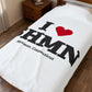 I Heart SHMN Velveteen Plush Blanket