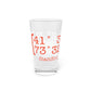 Stamford Coordinates  Pint Glass, 16oz