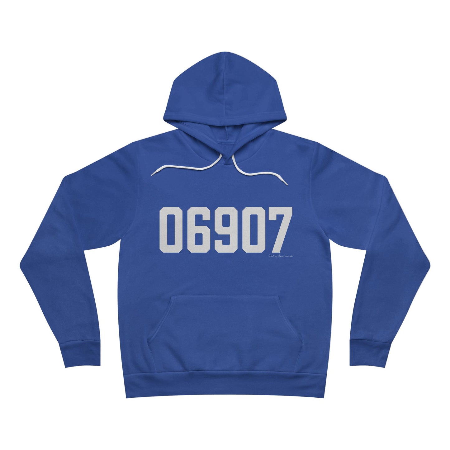06907 Stamford CT Zip Code Unisex Sponge Fleece Pullover Hoodie Sweatshirt