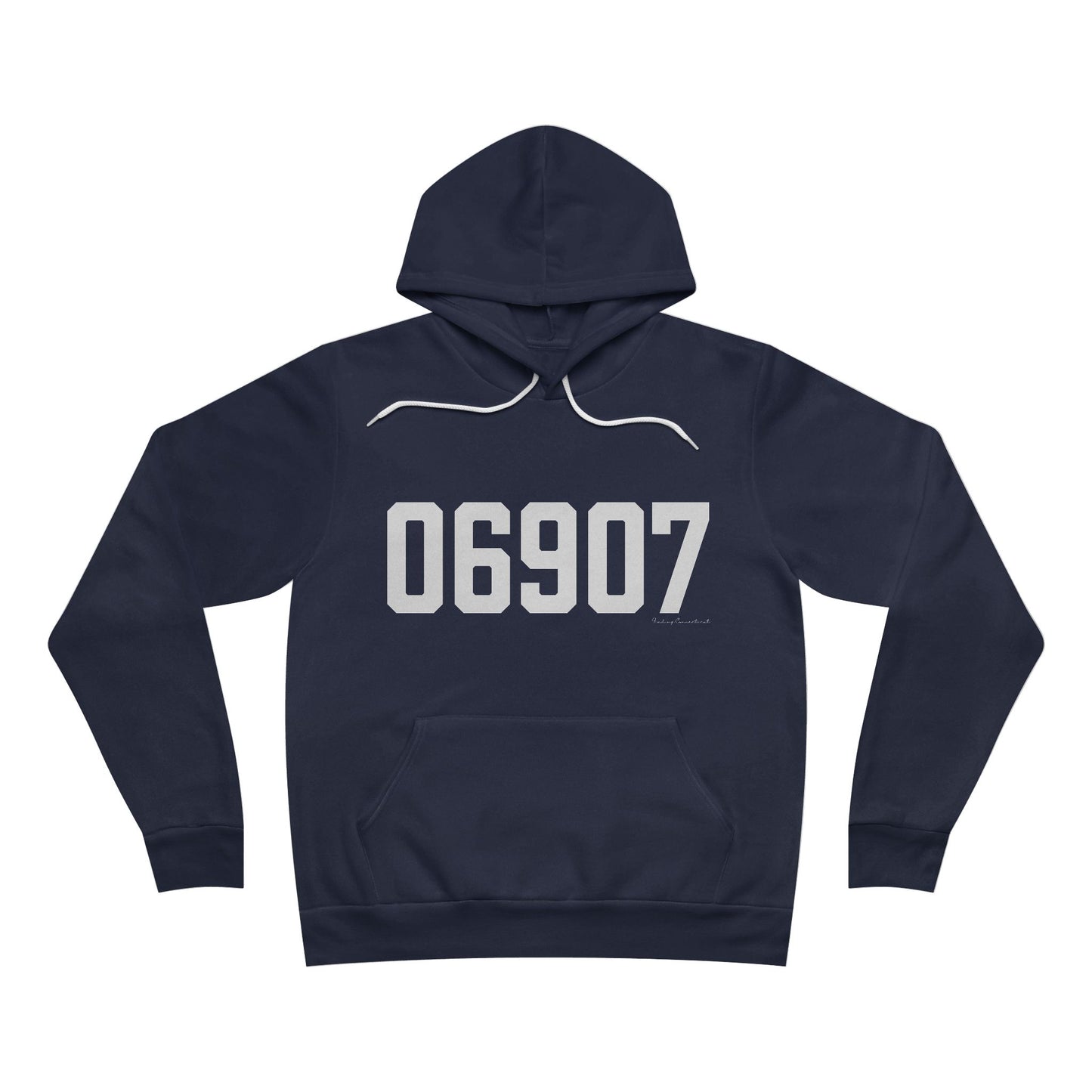 06907 Stamford CT Zip Code Unisex Sponge Fleece Pullover Hoodie Sweatshirt