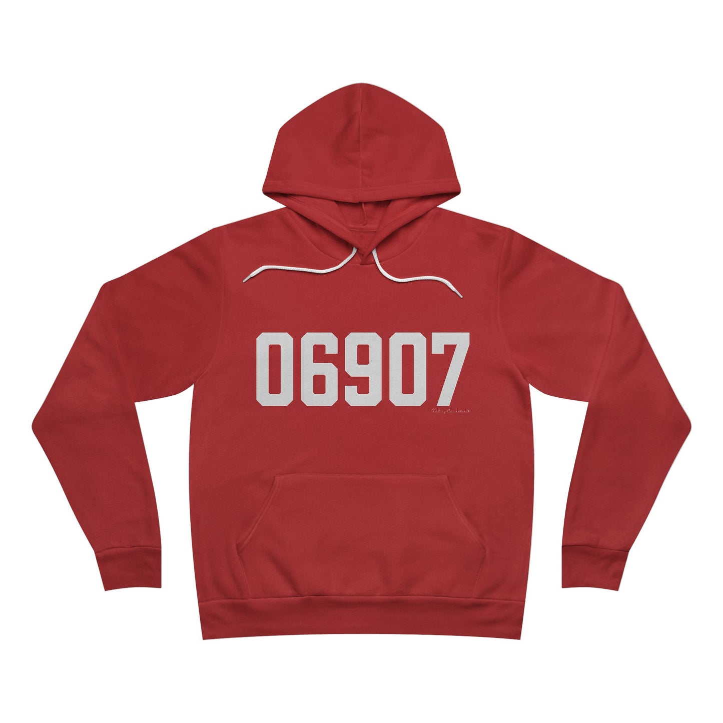 06907 Stamford CT Zip Code Unisex Sponge Fleece Pullover Hoodie Sweatshirt