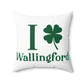 I Clover Wallingford Spun Polyester Square Pillow