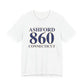 Ashford 860 Connecticut t shirt  - ashford connecticut gifts and merch by finding connecticut 