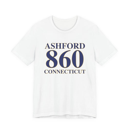 Ashford 860 Connecticut t shirt  - ashford connecticut gifts and merch by finding connecticut 