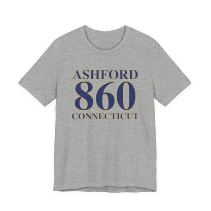 Ashford 860 Connecticut t shirt  - ashford connecticut gifts and merch by finding connecticut 
