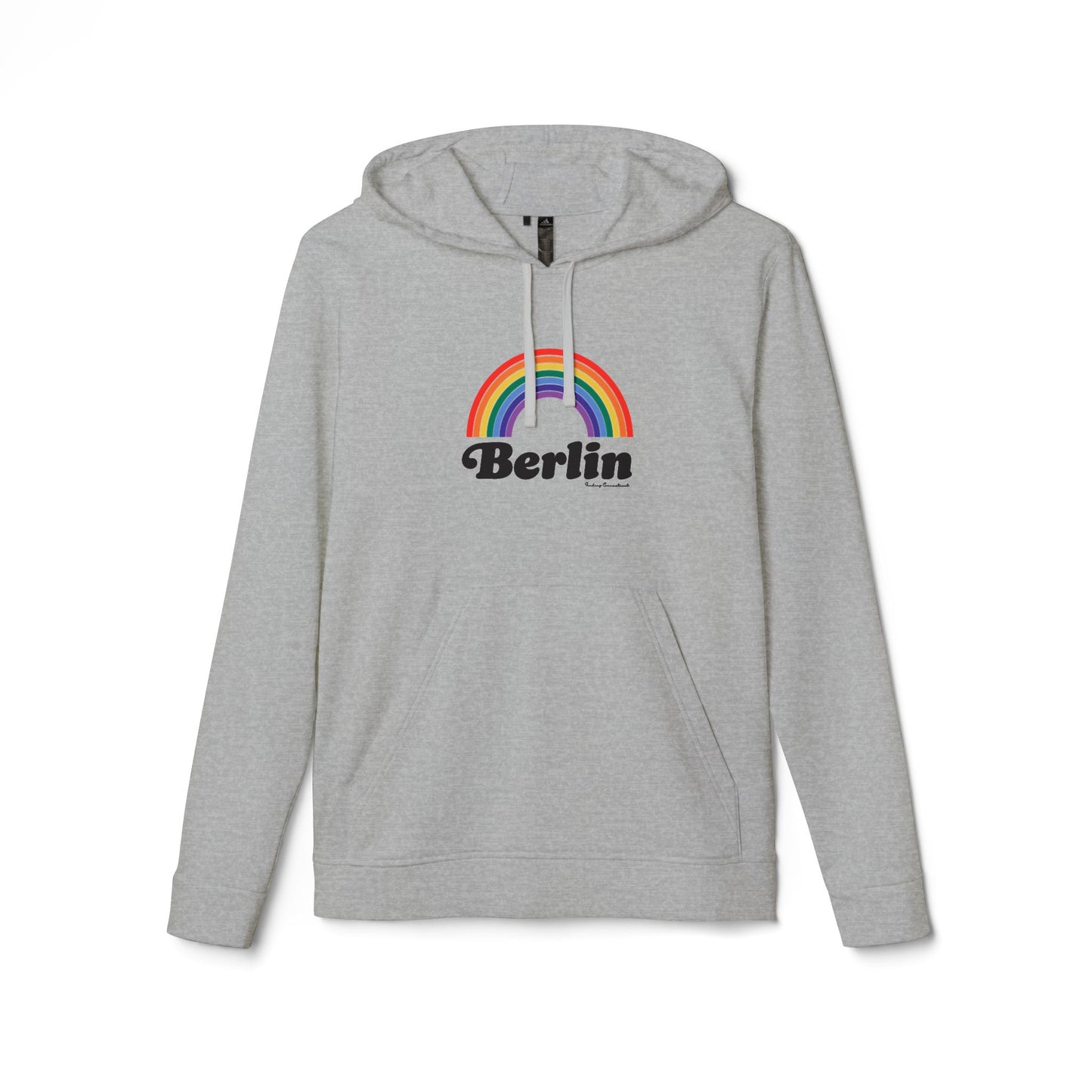 Berlin Rainbow // Berlin Connecticut Pride unisex adidas hoodie sweatshirts / finding connecticut