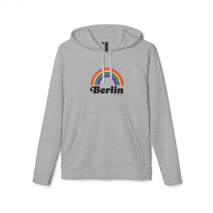 Berlin Rainbow // Berlin Connecticut Pride unisex adidas hoodie sweatshirts / finding connecticut