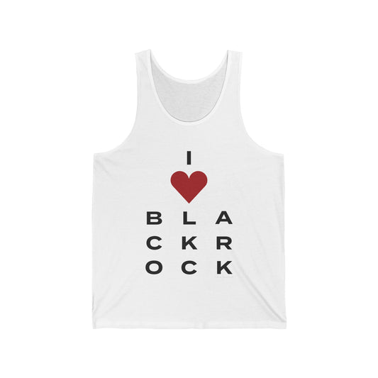 Black Rock unisex tank top // black rock bridgeport connecticut gifts and merch // finding connecticut 