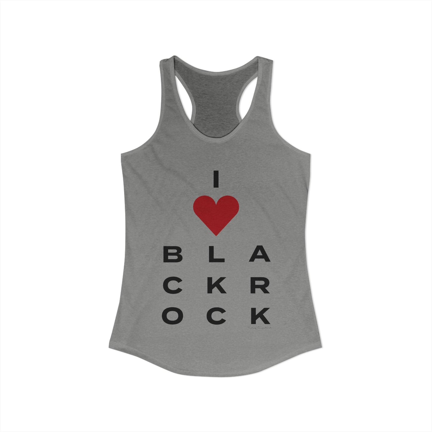Black Rock womens tank top // black rock bridgeport connecticut gifts and merch // finding connecticut 