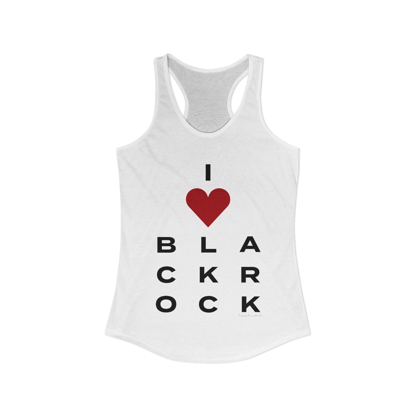 Black Rock womens tank top // black rock bridgeport connecticut gifts and merch // finding connecticut 