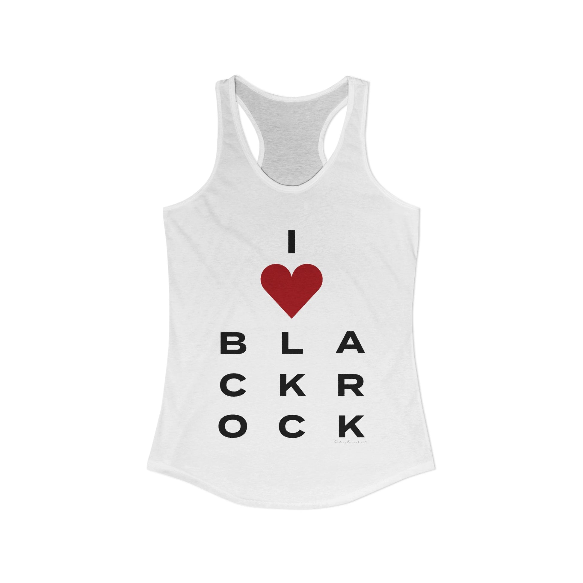 Black Rock womens tank top // black rock bridgeport connecticut gifts and merch // finding connecticut 