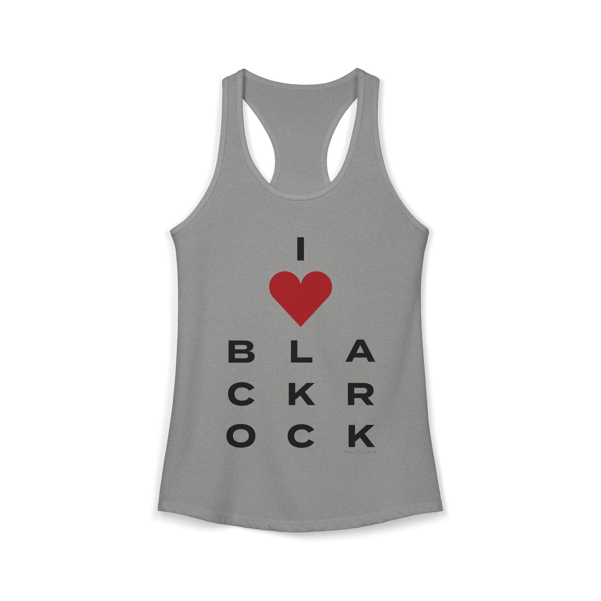 Black Rock womens tank top // black rock bridgeport connecticut gifts and merch // finding connecticut 
