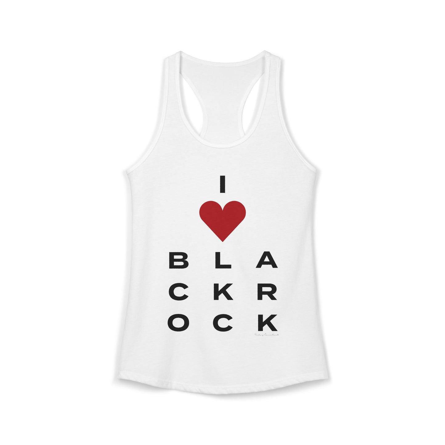 Black Rock womens tank top // black rock bridgeport connecticut gifts and merch // finding connecticut 