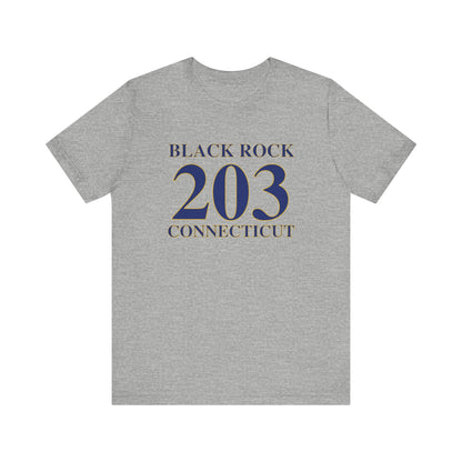 Black rock 203 connecticut // black rock bridgeport connecticut unisex t shirt // finding connecticut 