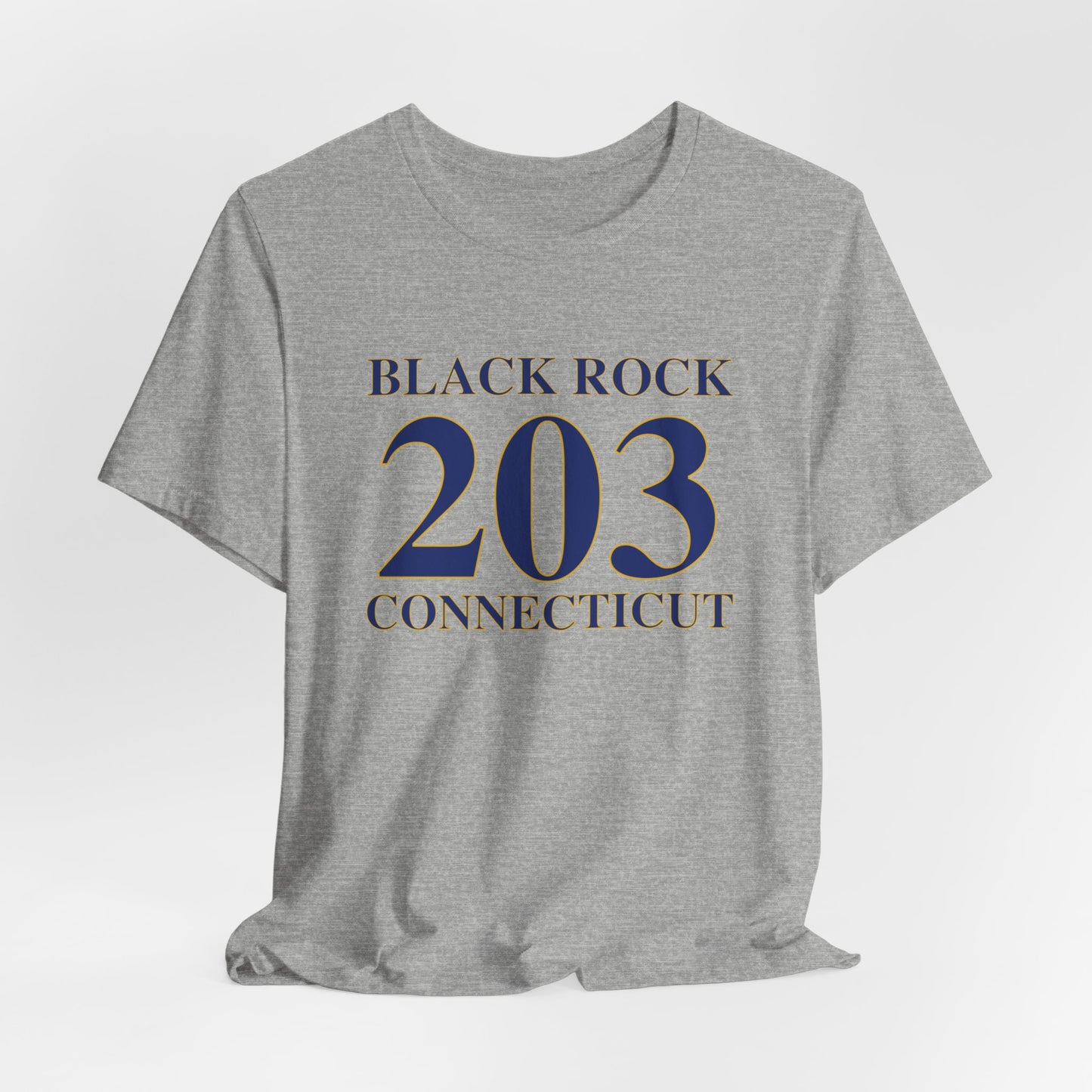 Black rock 203 connecticut // black rock bridgeport connecticut unisex t shirt // finding connecticut 