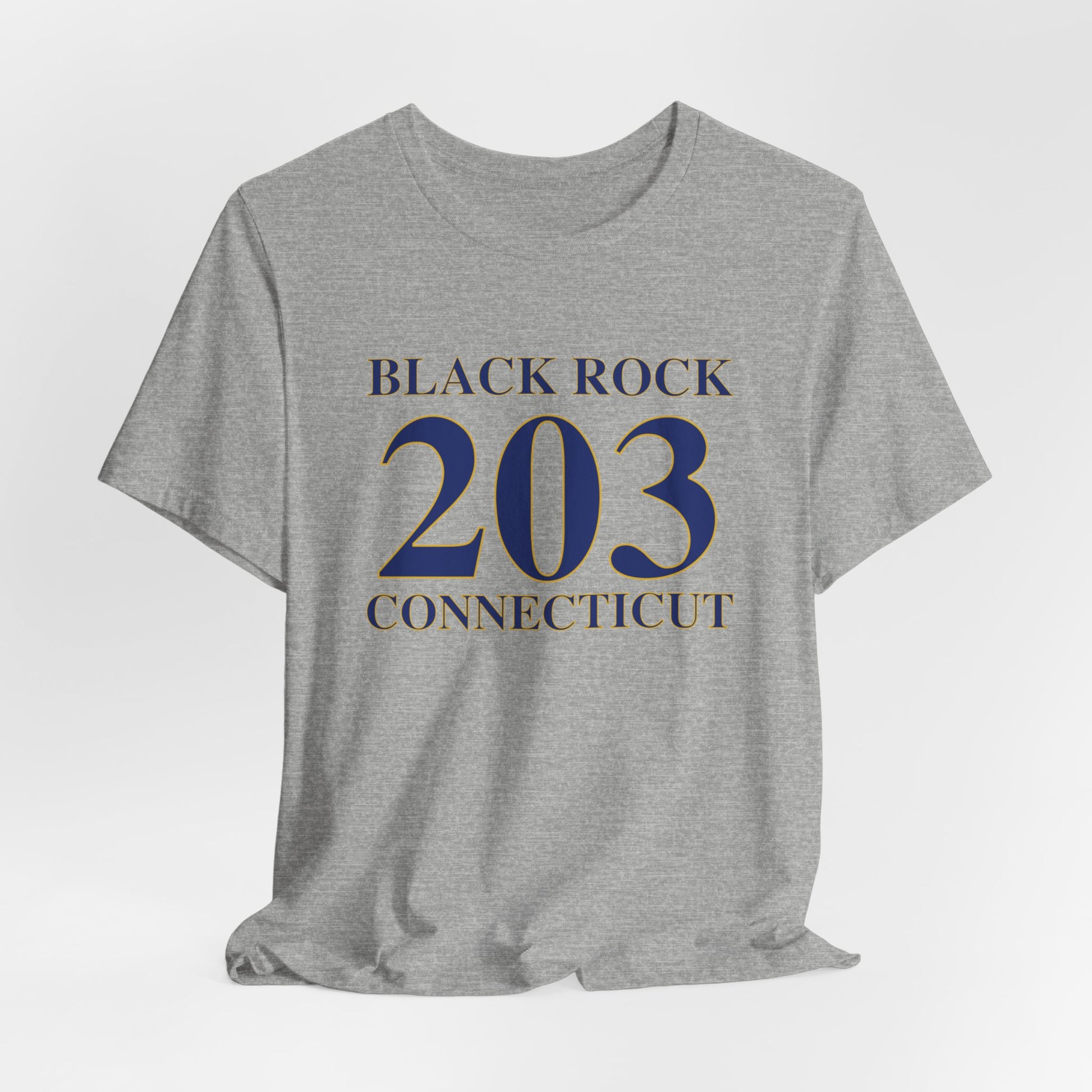 Black rock 203 connecticut // black rock bridgeport connecticut unisex t shirt // finding connecticut 