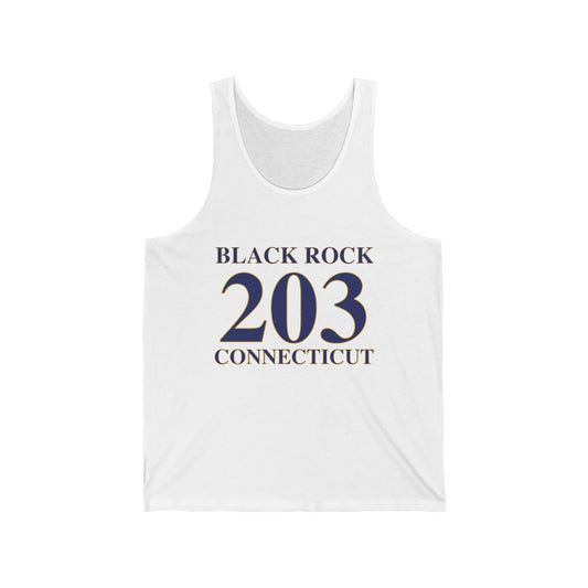 Black rock 203 connecticut // black rock bridgeport connecticut unisex tank top shirts // finding connecticut 