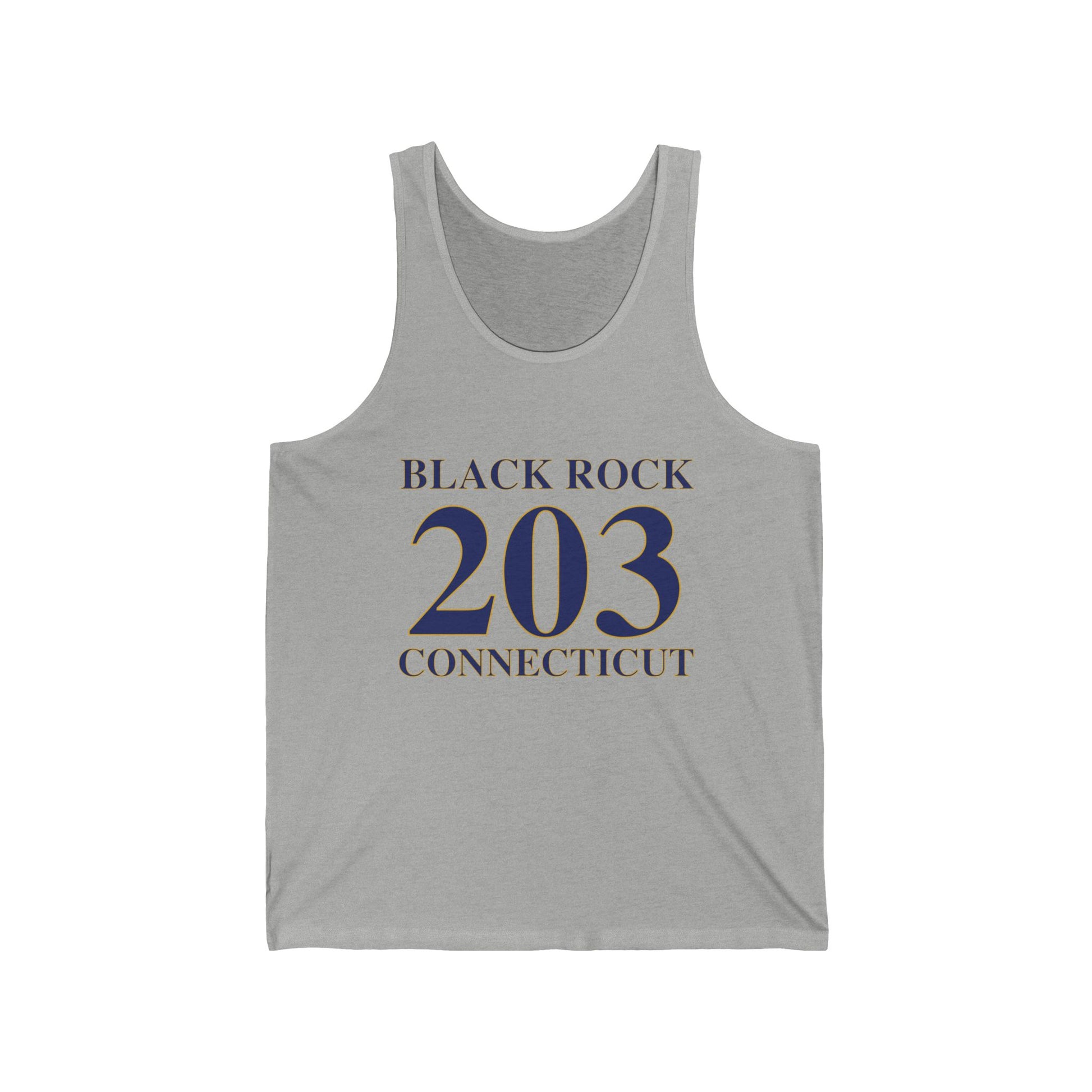 Black rock 203 connecticut // black rock bridgeport connecticut unisex tank top shirts // finding connecticut 