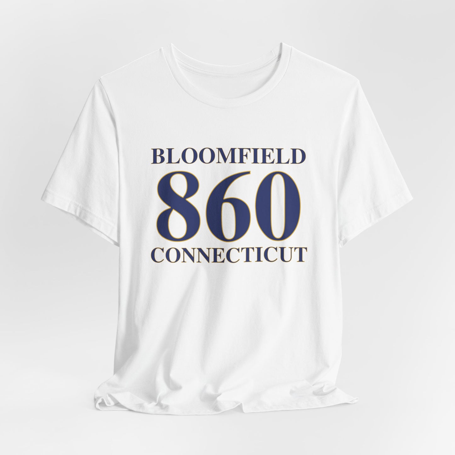 Bloomfield 860 Connecticut // Bloomfield Connecticut t shirt // finding connecticut 