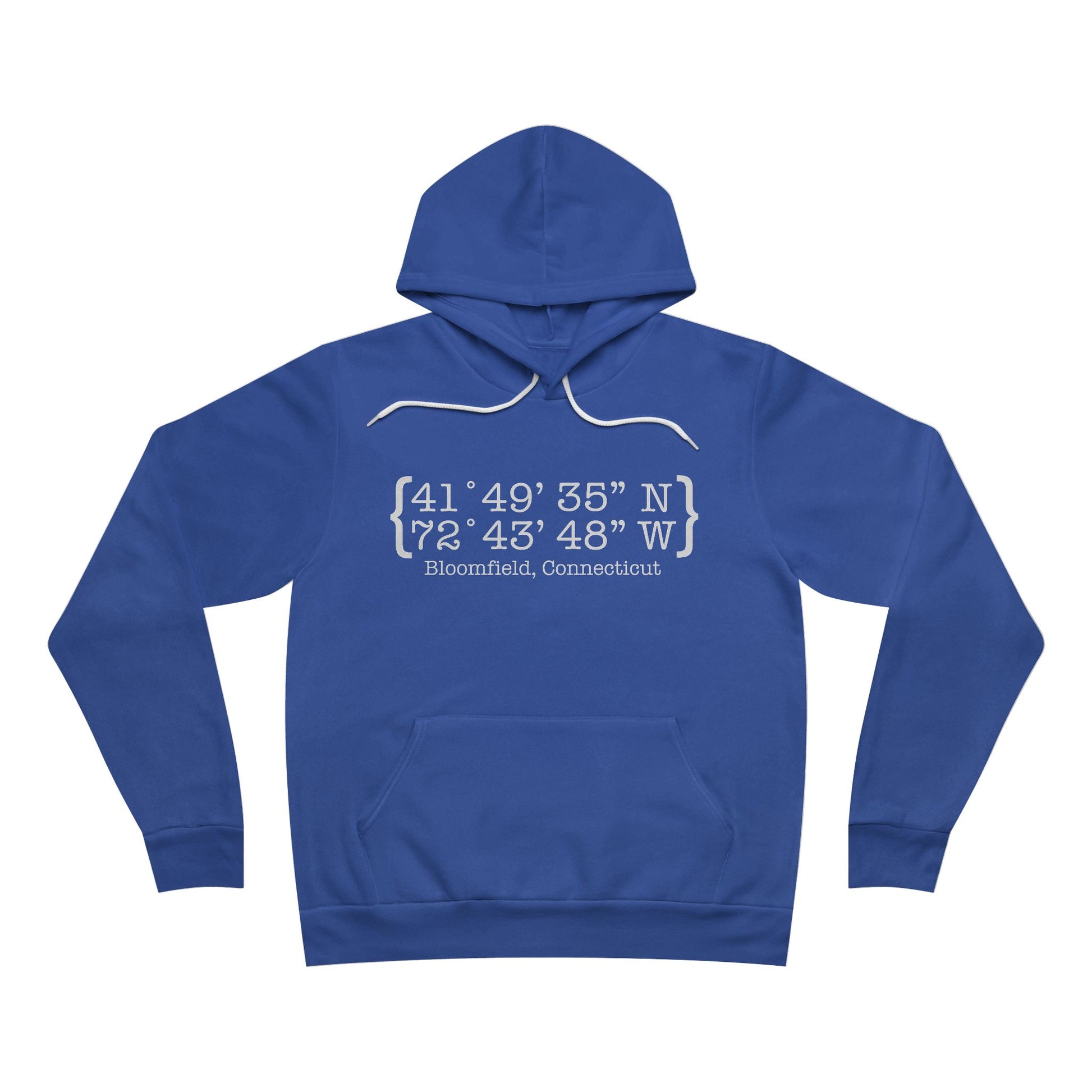 Bloomfield Coordinates // Bloomfield CT unisex hoodie sweatshirts// finding connecticut 