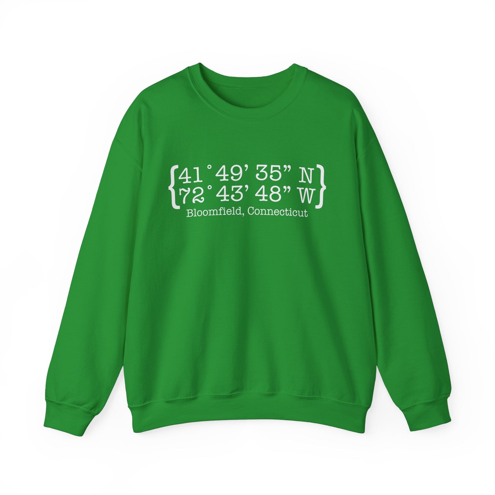 Bloomfield Coordinates // Bloomfield CT unisex  sweatshirts // finding connecticut 