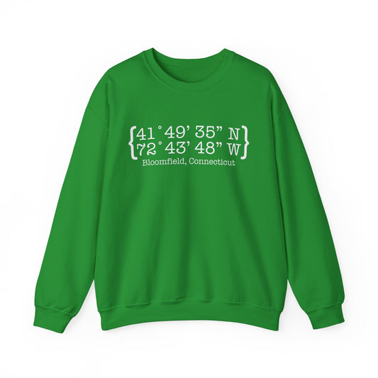 Bloomfield Coordinates // Bloomfield CT unisex  sweatshirts // finding connecticut 