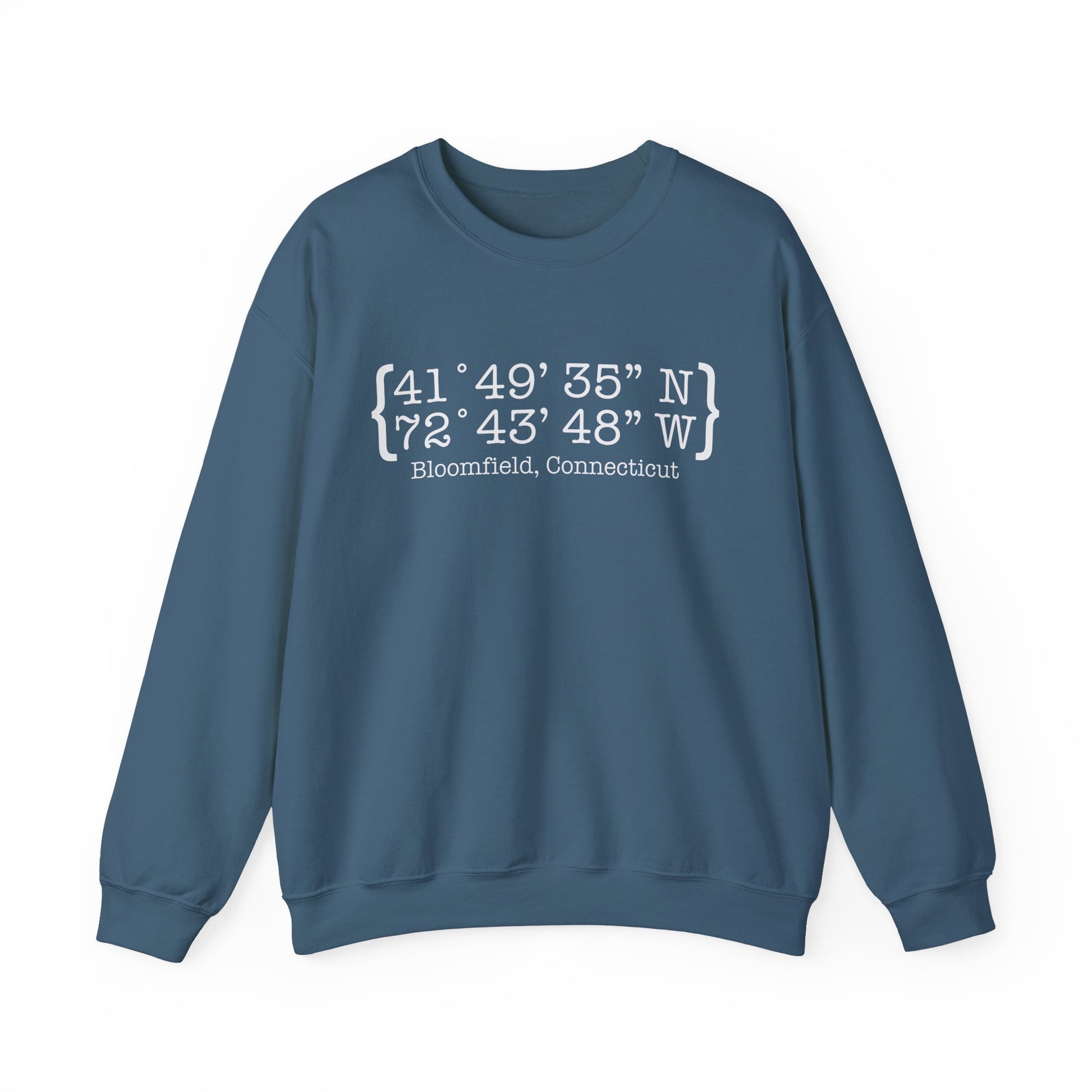 Bloomfield Coordinates // Bloomfield CT unisex  sweatshirts // finding connecticut 