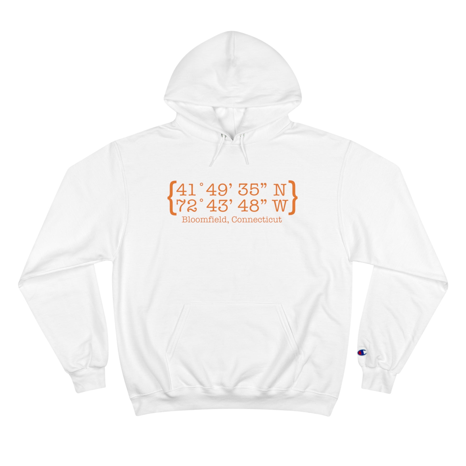 Bloomfield Coordinates // Bloomfield Connecticut unisex champion hoodie sweatshirts   // finding connecticut 