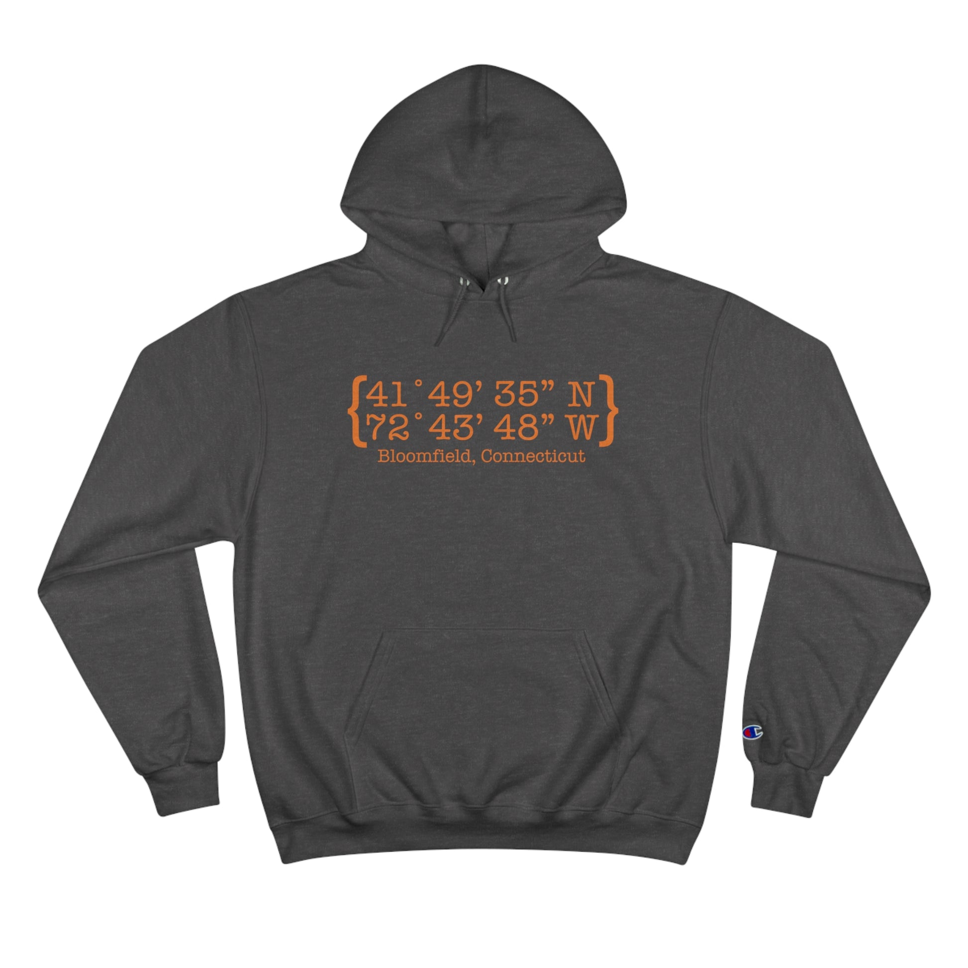 Bloomfield Coordinates // Bloomfield Connecticut unisex champion hoodie sweatshirts   // finding connecticut 