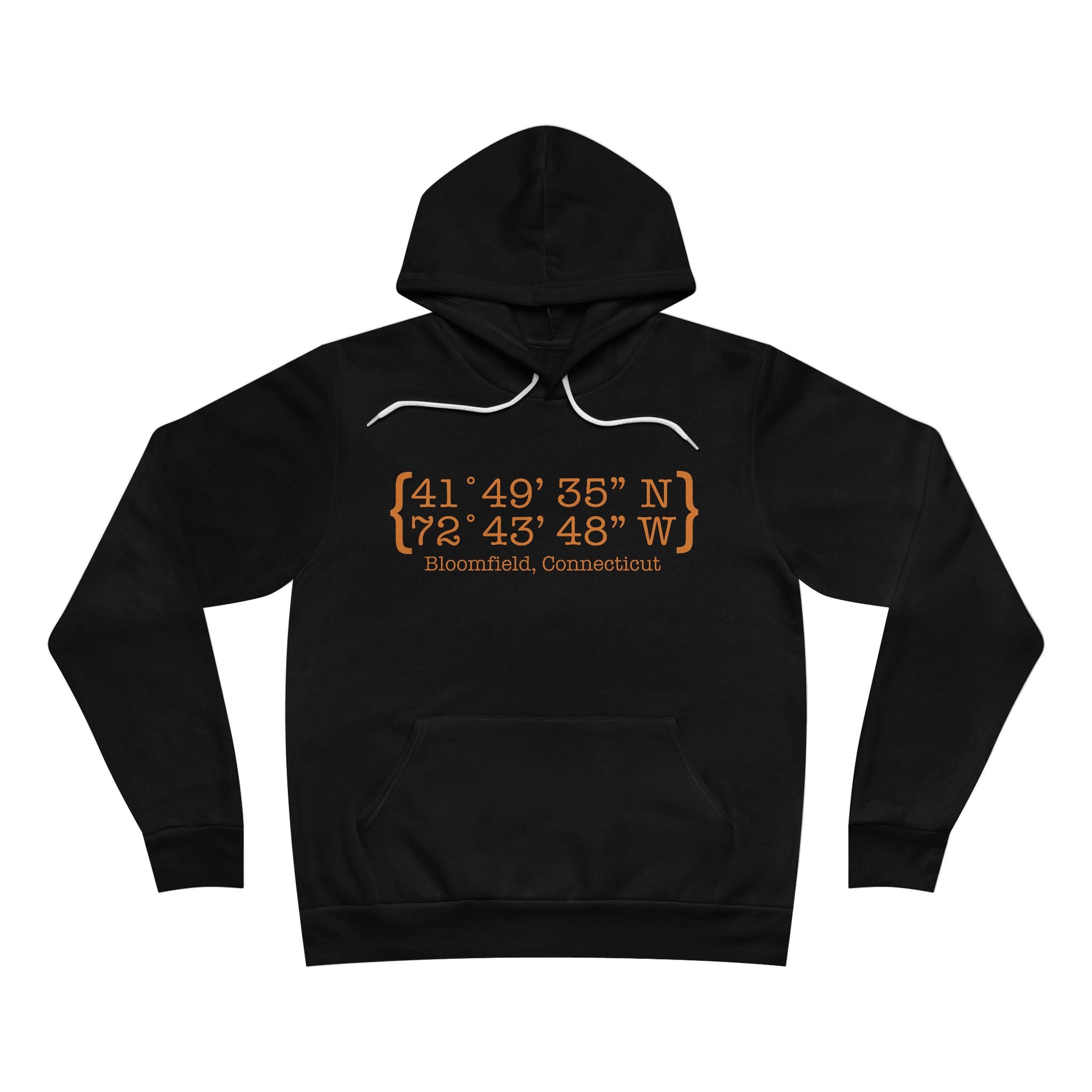 Bloomfield Coordinates // Bloomfield Connecticut unisex hoodies // finding connecticut 