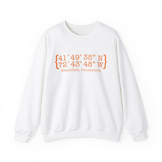 Bloomfield Coordinates // Bloomfield Connecticut unisex sweatshirts // finding connecticut 