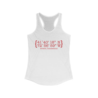 Bristol Coordinates // Bristol CT tank top shirt // finding connecticut 