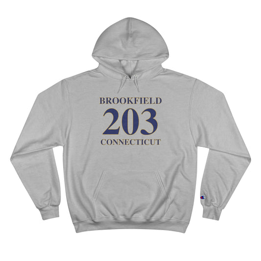 Brookfield 203 Connecticut - Brookfield Connecticut unisex champion hoodie sweatshirt Finding Connecticut