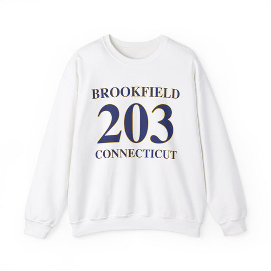 Brookfield 203 Connecticut - Brookfield Connecticut unisex sweatshirt Finding connecticut