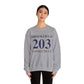Brookfield 203 Connecticut - Brookfield Connecticut unisex sweatshirt Finding Connecticut 