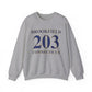 Brookfield 203 Connecticut - Brookfield Connecticut unisex sweatshirt Finding Connecticut