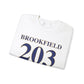 Brookfield 203 Connecticut - Brookfield Connecticut unisex sweatshirt Finding Connecticut