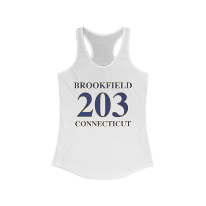 Brookfield 203 Connecticut, Brookfield Connecticut women’s tank top shirt Finding Connecticut