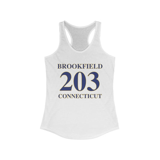 Brookfield 203 Connecticut, Brookfield Connecticut women’s tank top shirt Finding Connecticut