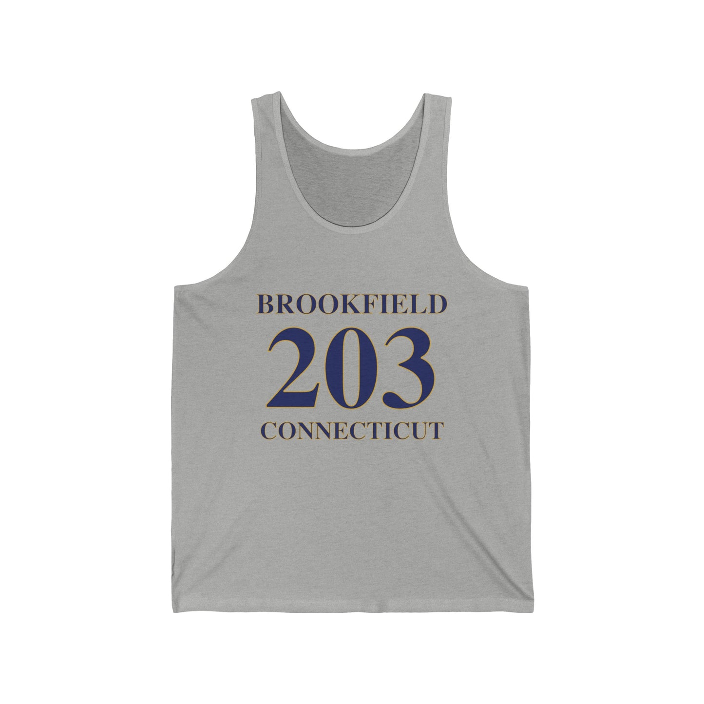 Brookfield 203 Connecticut unisex tank top shirt