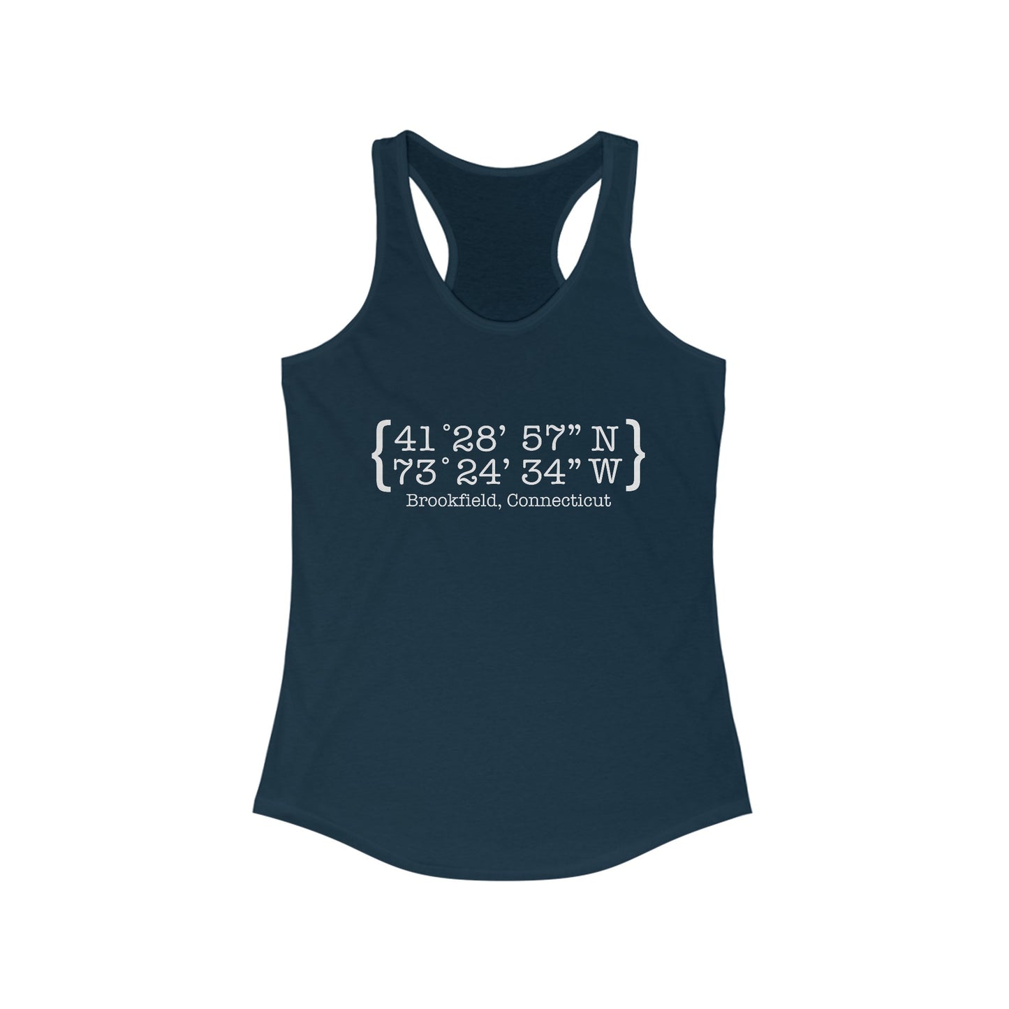 Brookfield Coordinates Women's Ideal Racerback Tank